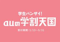 通話もデータもコミコミで月額2,980円の「auの学割天国」はお得？