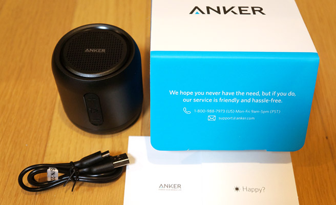 Anker SoundCore mini 付属品